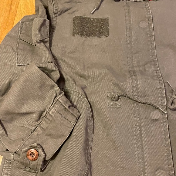 Roxy Green Cropped Utility Jacket - Picture 13 of 16